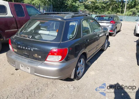 2003 Subaru Impreza Outback Sport from USA, damaged, VIN JF1GG68553G805460